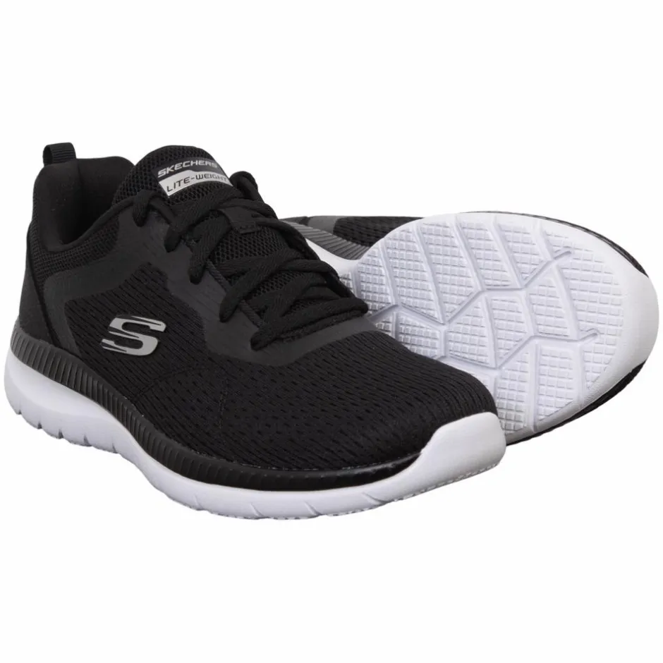 Online Skechers Bountiful Quick Path Dame Sneakers - BKW