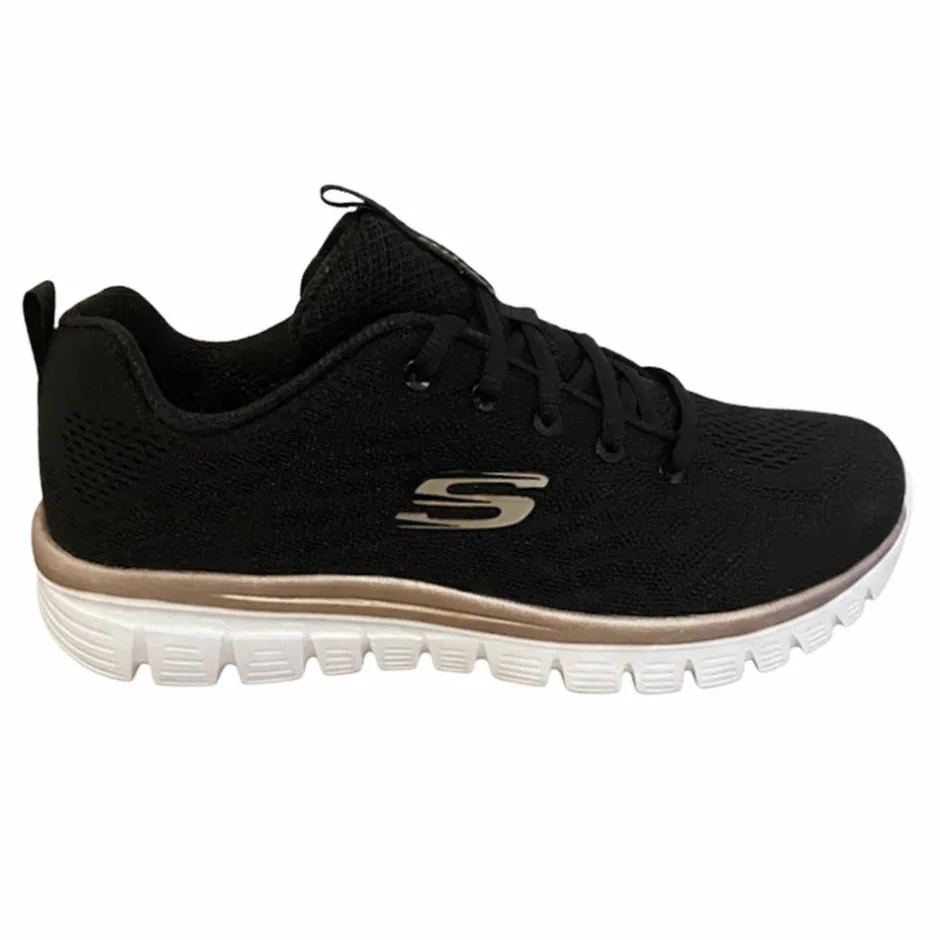 Skechers Dame Sneakers - BKGD