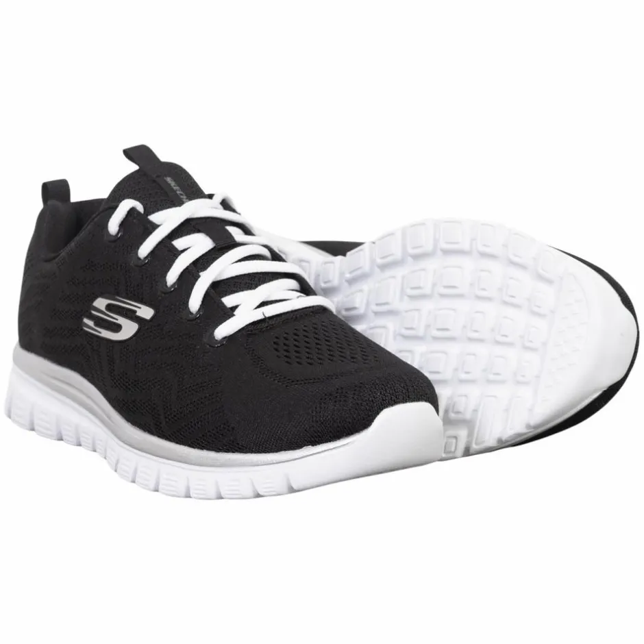 Discount Skechers Dame Sneakers - BKW