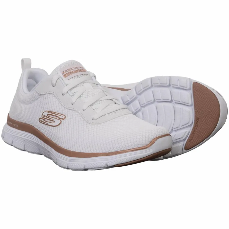 Discount Skechers Flex Appeal 4.0 Dame Sneakers - WTRG