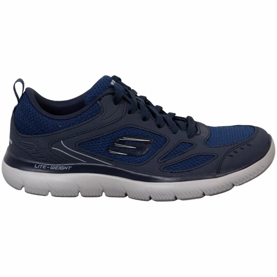 Clearance Skechers Summits-South Rim Herre Sneakers - NVY