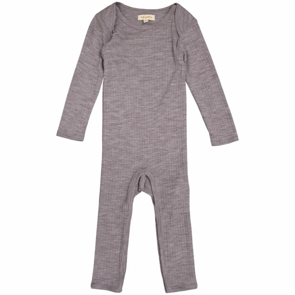 Best Soft Gallery Baby Heldragt i merinould - Melange Denver