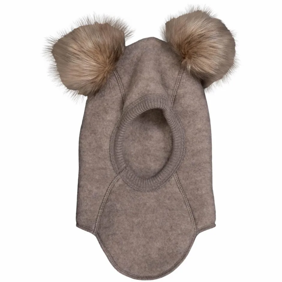 Sale Soft Gallery Børne Elefanthue i merinould - Melange Denver