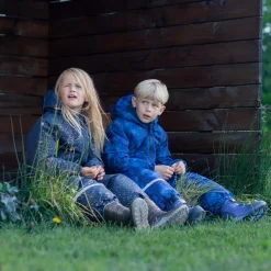 Clearance Soft Gallery Børne Flyverdragt m. fleece - Dress Blues Aop