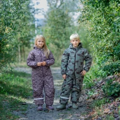 Sale Soft Gallery Børne Flyverdragt m. fleece - Castor Gray Aop