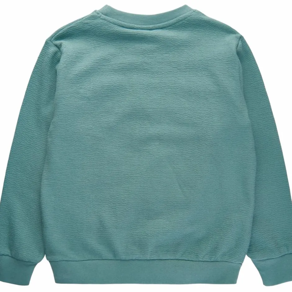 Sale Soft Gallery Drenge Sweatshirt i økologisk bomuld - Mineral Blue