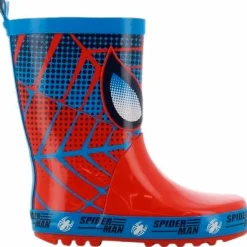 Sale NN Spiderman Drenge Gummistøvler - Rød/Navy