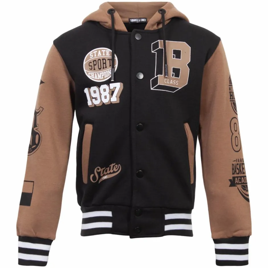 Squared & Cubed Børne Hættetrøje - Sort