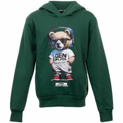 Best Squared & Cubed Børne Hættetrøje - Green