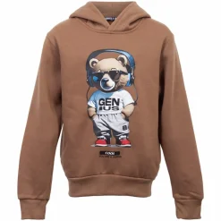 Hot Squared & Cubed Børne Hættetrøje - Camel