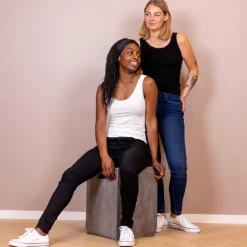 Best Steenholt Alison Dame Tanktop i bambus - Bright White