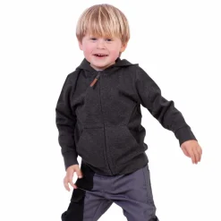 Online Steenholt Atlas Børne Hættetrøje - Dark Grey