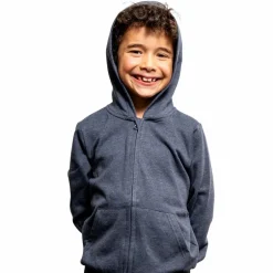 Online Steenholt Atlas Børne Hættetrøje - Melange Blue
