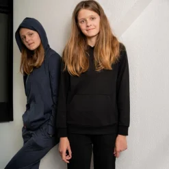 Online Steenholt Atlas Børne Hættetrøje - Melange Blue