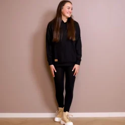 Sale Steenholt Atlas Børne Hættetrøje - Black