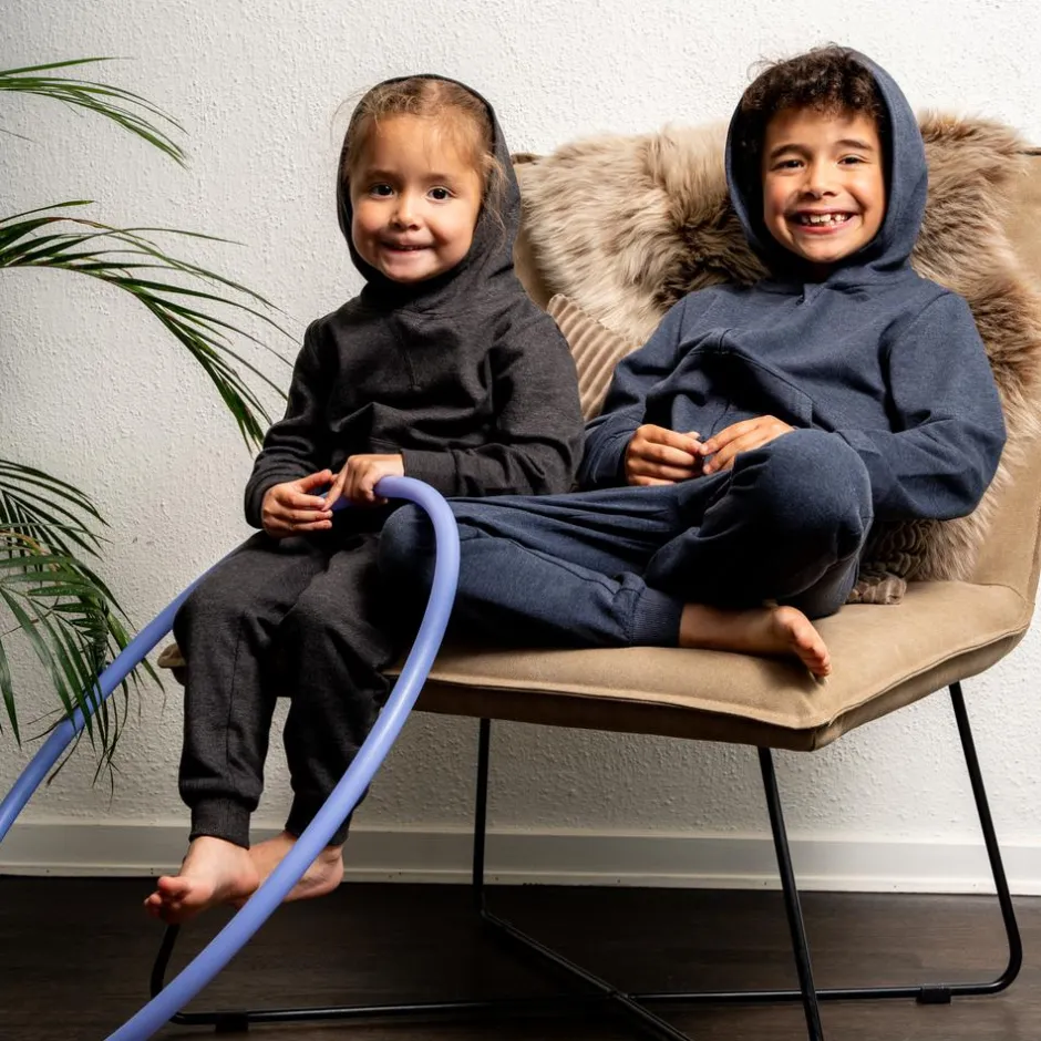 Outlet Steenholt Atlas Børne Sweatpants - Dark Grey