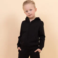 Steenholt Boston Børne Hættetrøje - Black