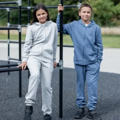 Best Steenholt Boston Børne Sweatpants - Light Grey Melange