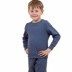 Best Steenholt Boston Børne Sweatshirt - Blue Horizon