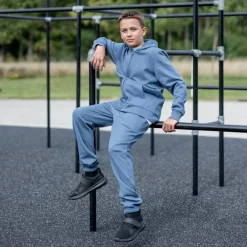 Hot Steenholt Boston Børne Sweatpants - Blue Horizon