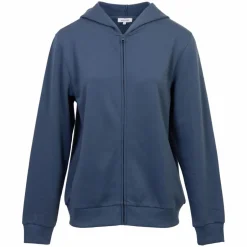 Steenholt Boston Dame Hættetrøje Plus Size - Blue Horizon