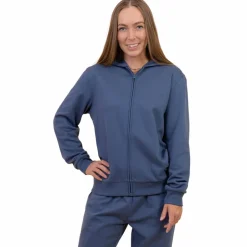 Outlet Steenholt Boston Dame Hættetrøje - Blue Horizon