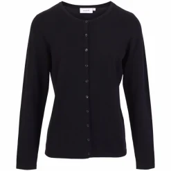 Best Steenholt Cava Dame Cardigan Plus Size - Black