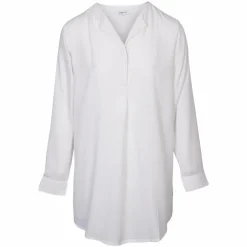 Steenholt Clara Dame Kjole Plus Size - Bright White