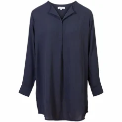 Sale Steenholt Clara Dame Kjole Plus Size - Navy