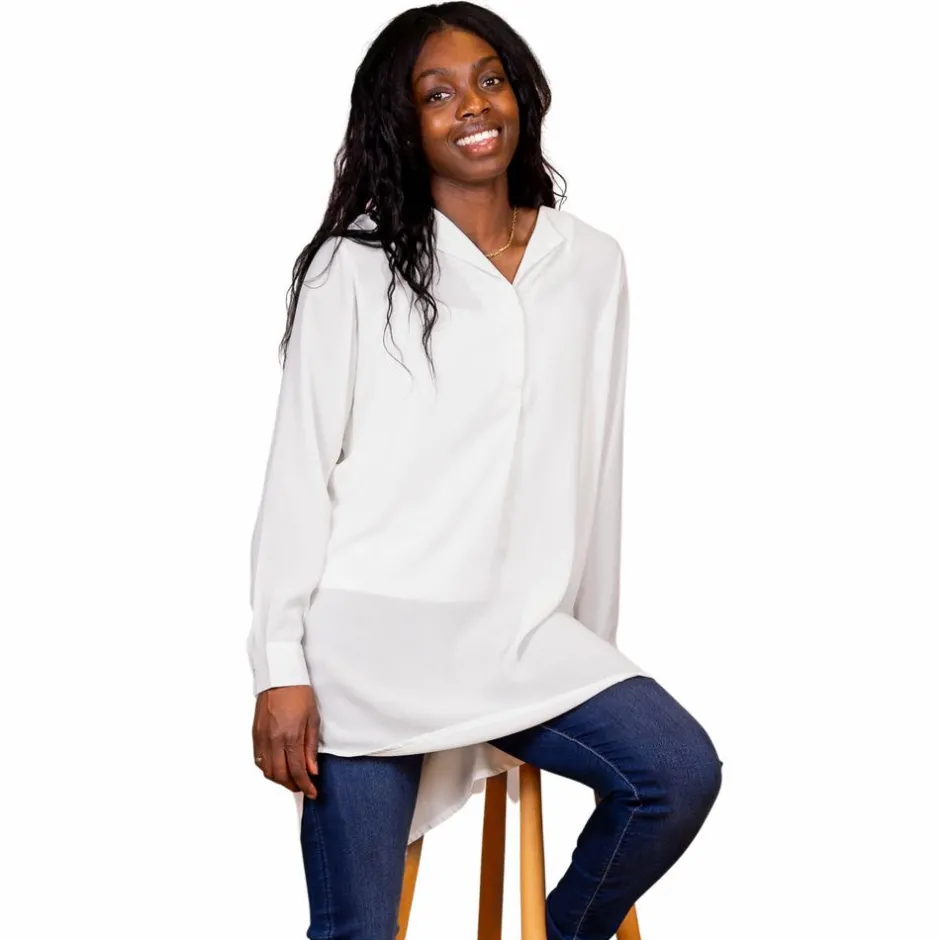 Sale Steenholt Clara Dame Kjole - Bright White