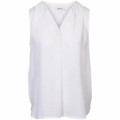 New Steenholt Clara Dame Top Plus Size - Bright White