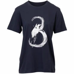 Online Steenholt Dame T-shirt m. glimmer - P3 Navy Blazer