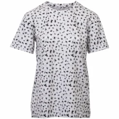 Hot Steenholt Dame T-shirt m. glimmer - P2 AOP Leo Grey