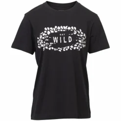 Best Steenholt Dame T-shirt m. glimmer - P5 Black