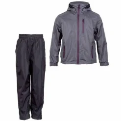 Best Steenholt Fjord Børne Regnsæt - Mid. Grey