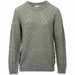 Steenholt Gora Dame Striktrøje - Vetiver