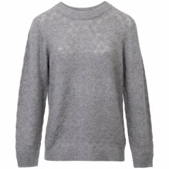Best Steenholt Gora Dame Striktrøje - Grey