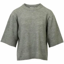 Clearance Steenholt Gora Dame Striktrøje - Vetiver