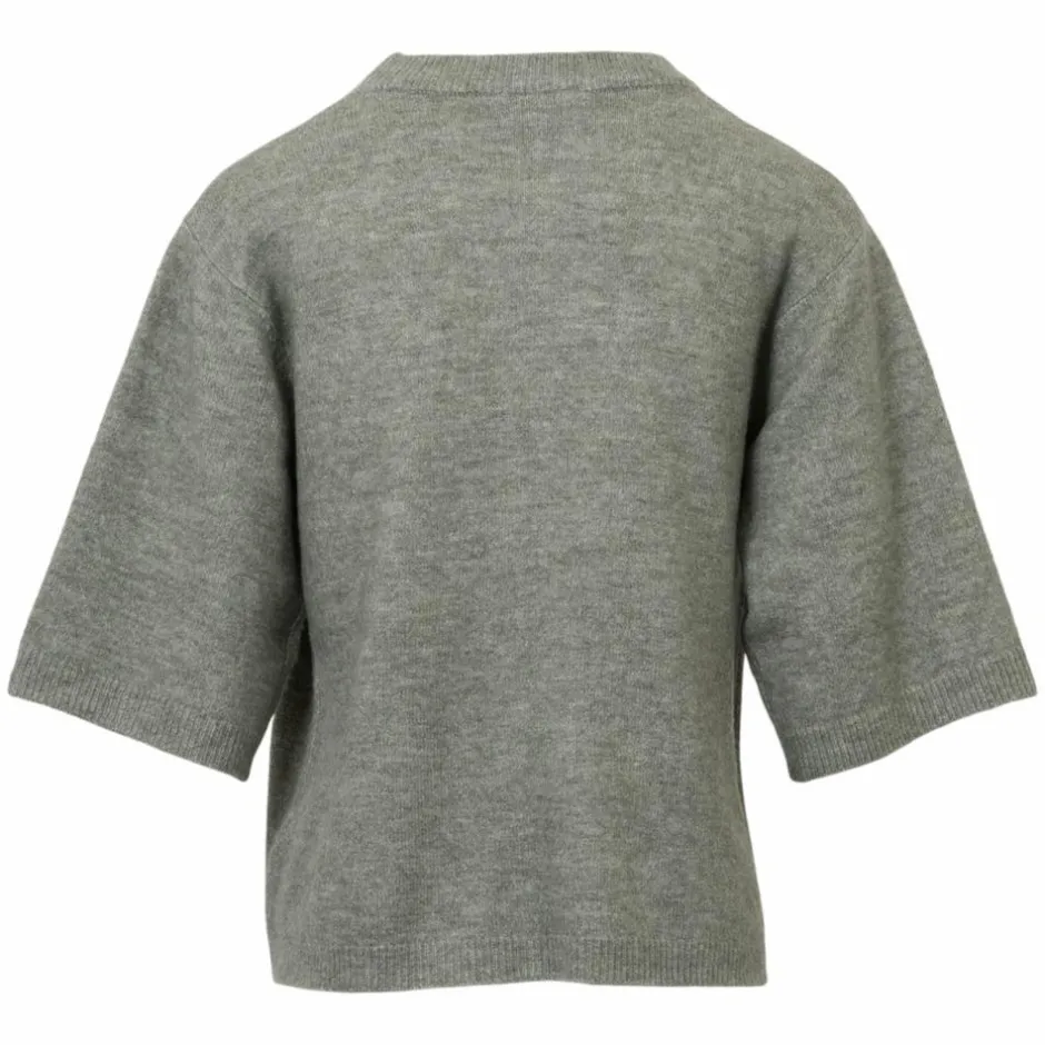 Clearance Steenholt Gora Dame Striktrøje - Vetiver