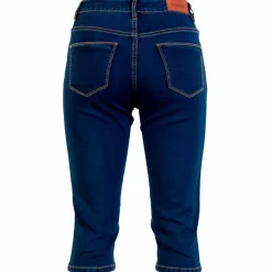 Discount Steenholt Grace Dame Capri Plus Size - Blue Denim