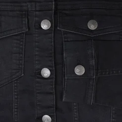 Sale Steenholt Grace Dame Denimjakke - Black Denim