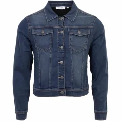 Best Steenholt Grace Dame Denimjakke - Blue Denim