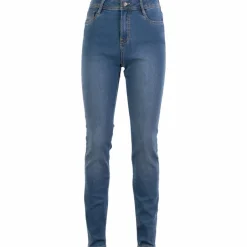 Discount Steenholt Grace Dame Jeans m. stretch - M. Light Blue Denim