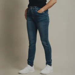 Discount Steenholt Grace Dame Jeans m. stretch - M. Light Blue Denim