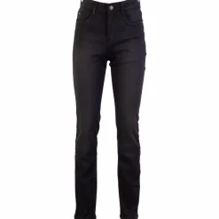 Steenholt Grace Dame Jeans m. stretch - Black Denim