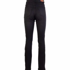 Steenholt Grace Dame Jeans m. stretch - Black Denim