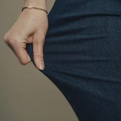 Hot Steenholt Grace Dame Jeans m. stretch - Blue Denim