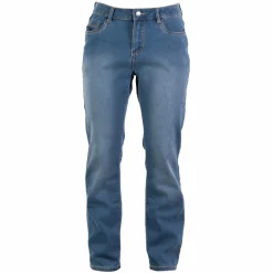 Sale Steenholt Grace Dame Jeans m. stretch Plus Size - Medium Light Blue