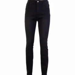 Clearance Steenholt Grace Dame Jeans m. stretch - Black Denim