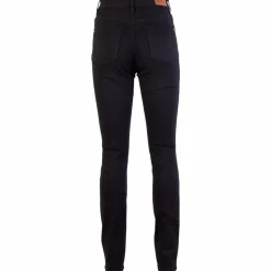 Clearance Steenholt Grace Dame Jeans m. stretch - Black Denim